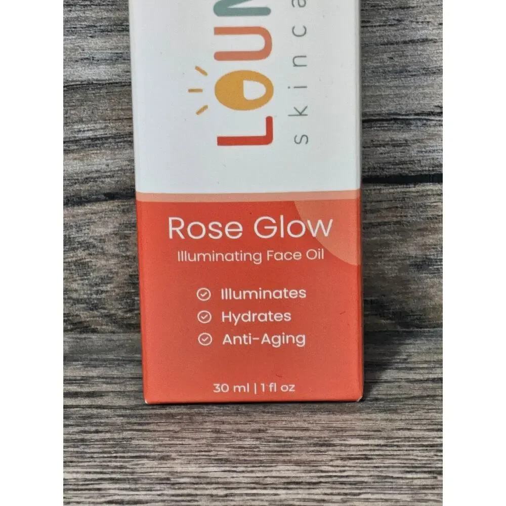 LOUMI Skincare Rose Glow Illuminating Face Oil 30 ml